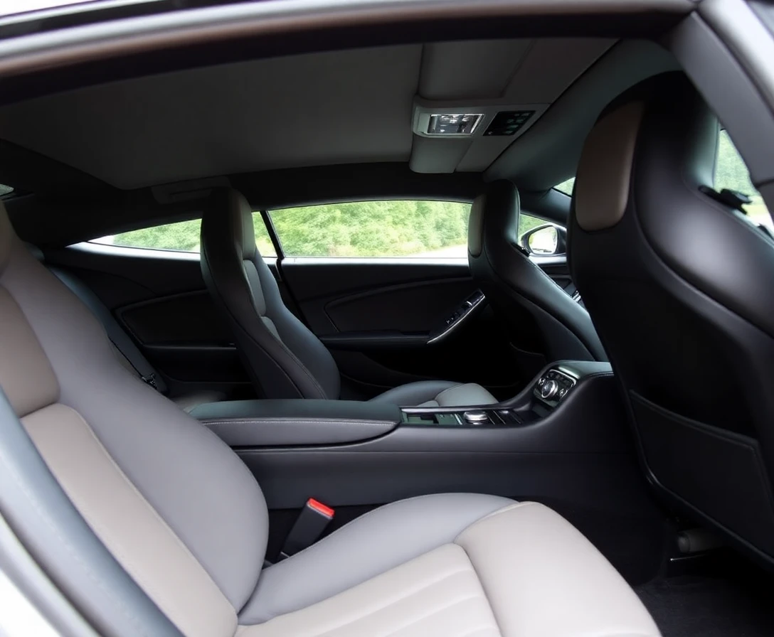Aston Martin Vantage, intérieur